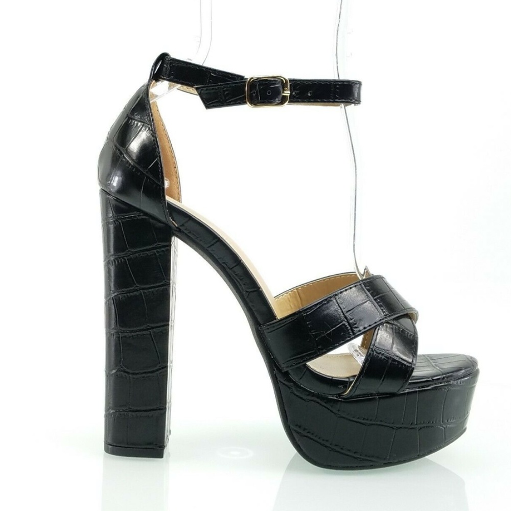 NEW! MATA CROC PLATFORM SHOES